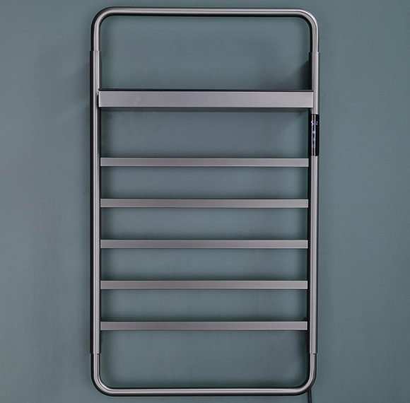 Grey Electric Towel Warmer Supplier with Four-Level Water Protection