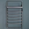 Grey Electric Towel Warmer Supplier with Four-Level Water Protection