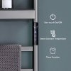 Grey Electric Towel Warmer Supplier with Four-Level Water Protection