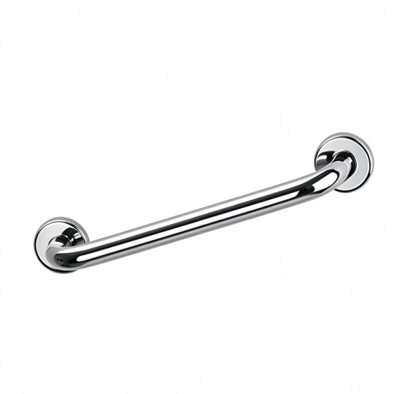 Chrome Non-Slip Grab Bar Supplier with 25mm Steel Tube for Bathrooms