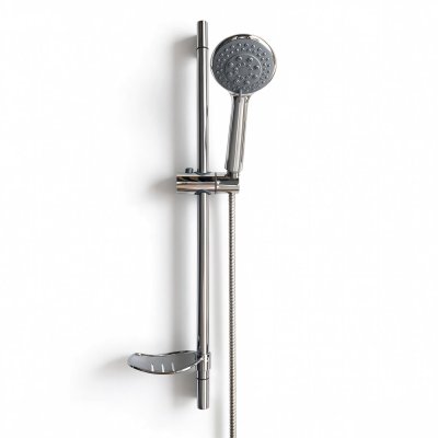 Chrome Hand Shower Set with Adjustable Slider Rail Wholesale Supplier
