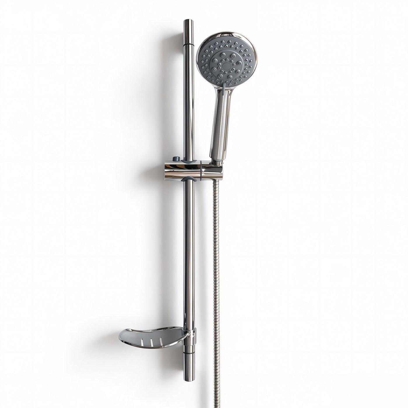 Chrome Hand Shower Set with Adjustable Slider Rail Wholesale Supplier