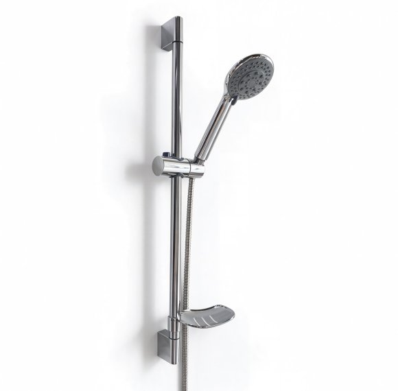 Chrome Hand Shower Set with Adjustable Slider Rail Wholesale Supplier