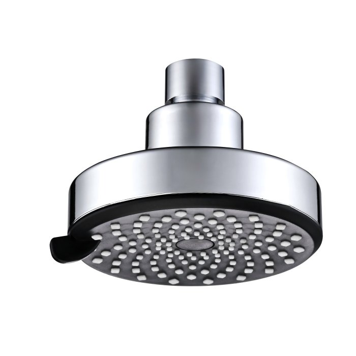 Chrome 4 Inch Rainfall Shower Head Supplier with Adjustable Spray