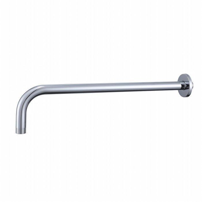 Chrome Extra Long Shower Arm Supplier with 40cm Reach for Bathrooms