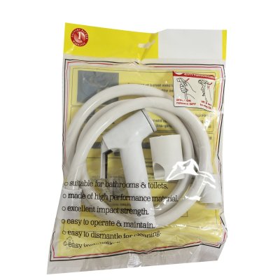 White Single Function Bidet Sprayer Supplier with Wall Mounted Bracket