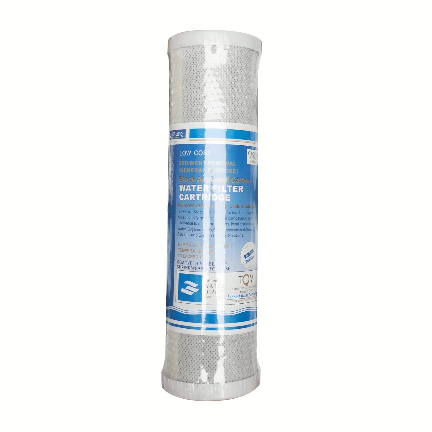 10 Inch Carbon Block Water Filter Cartridge Supplier for Chlorine Removal