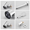 Chrome 4 Way Concealed Shower System Supplier with LCD Temperature Display