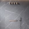 Grey 5 Way Concealed Shower System Supplier with Four Spray Mode Head