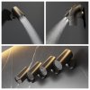 Grey 5 Way Concealed Shower System Supplier with Four Spray Mode Head