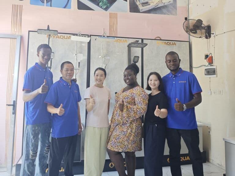 OYAQUA local team in Guinea