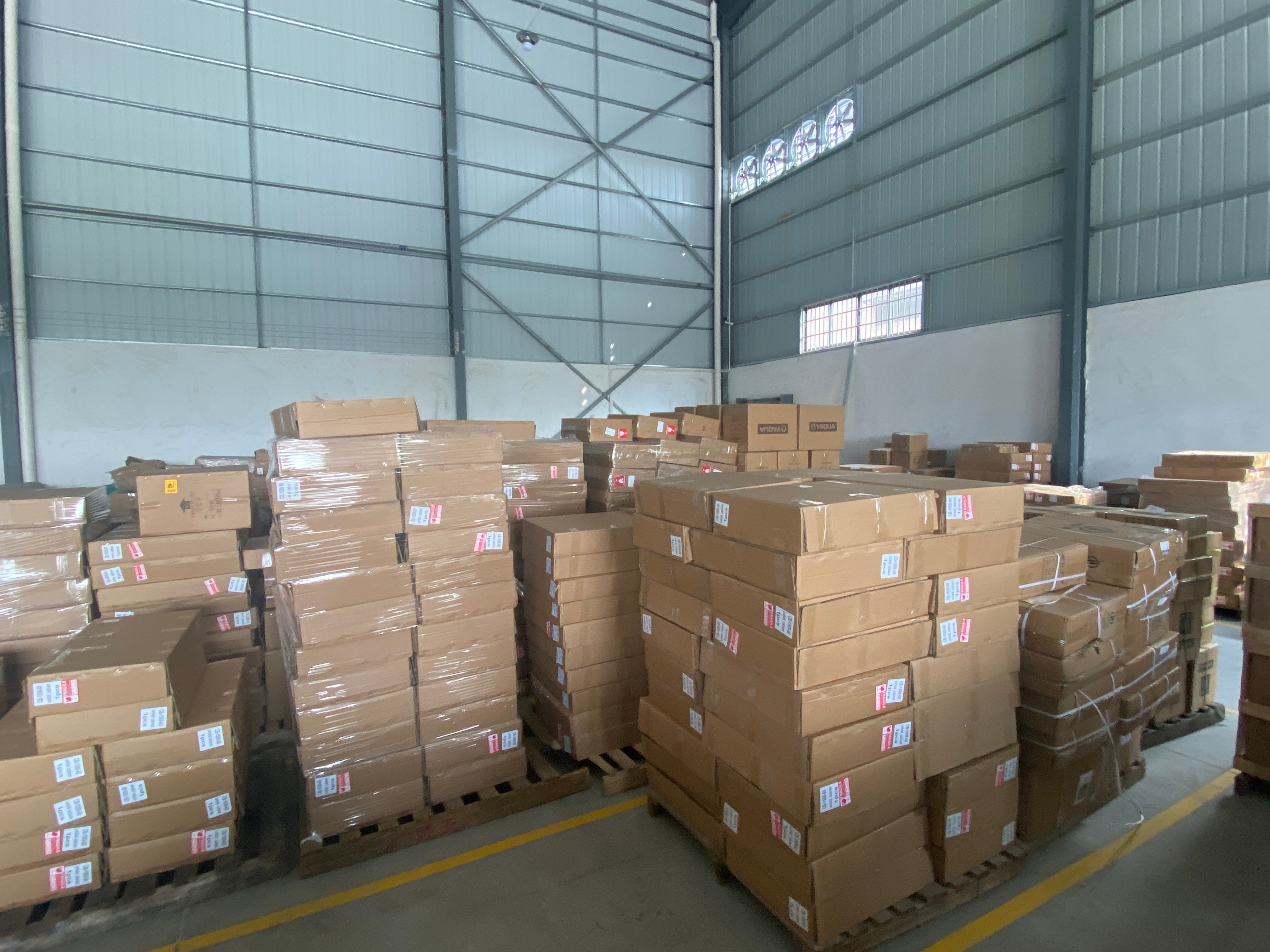 Container loading for the Guinea shipment