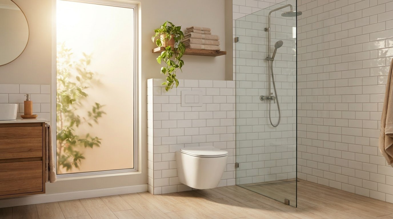 Wall-Hung Design for Easy Floor Cleaning