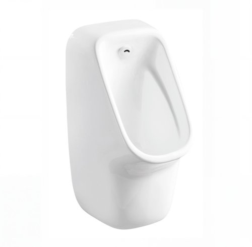 White Sensor Urinal Supplier with Infrared Two Stage Flushing for Public Washrooms