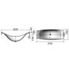 Matte White Suspended Hammock Bathtub Supplier with Wall Mounted Floating Design