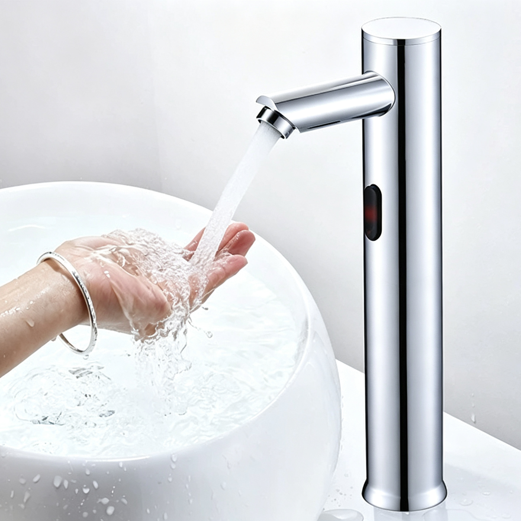 Oyaqua concealed shower valve with square showerhead