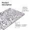 Premium Water Ripple Stainless Steel Sheet - Mirror Finish