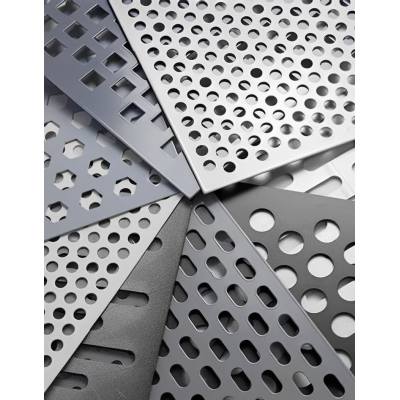 Custom Pattern Perforated Stainless Steel Panel