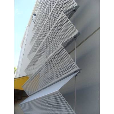 Perforated Stainless Steel Sun-Shading Screen
