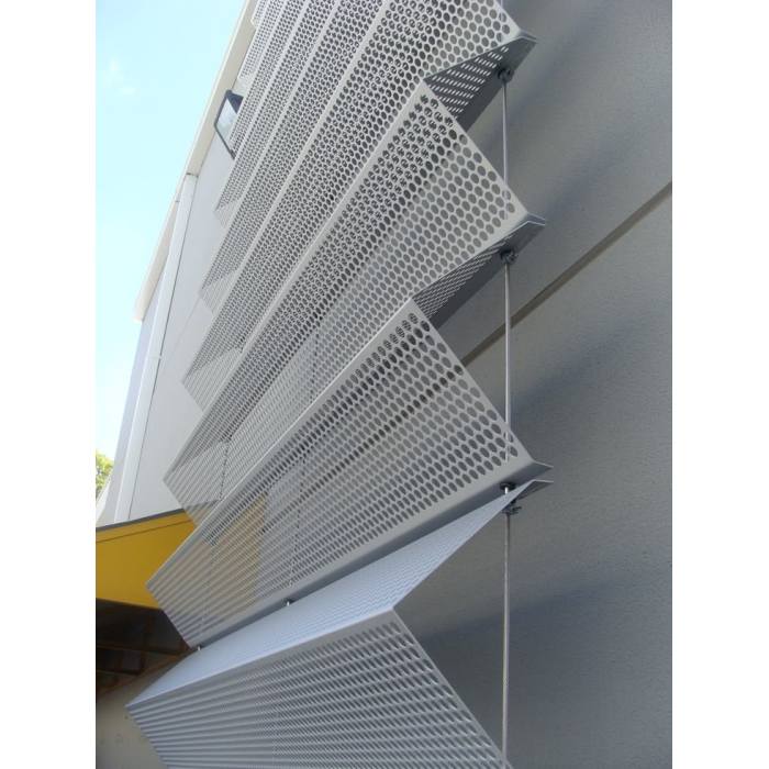 Perforated Stainless Steel Sun-Shading Screen