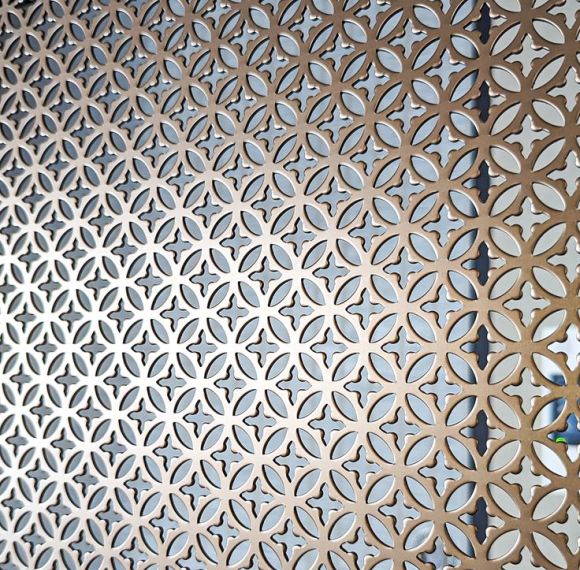 Mashrabiya Pattern Stainless Steel Screen