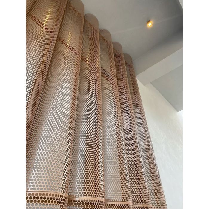 Perforated Stainless Steel Room Divider