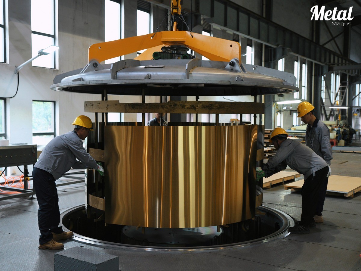 PVD coating and finishing production line at MetalMagus facility