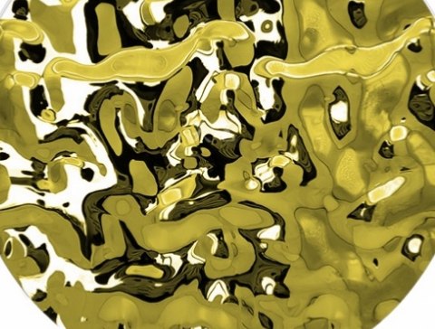 Gold PVD colour on the same medium water ripple stainless steel texture