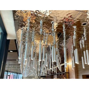 Stainless Steel Baffle Ceiling System