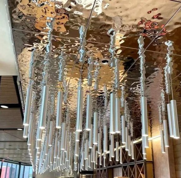 Clip-In Stainless Steel Ceiling Panel