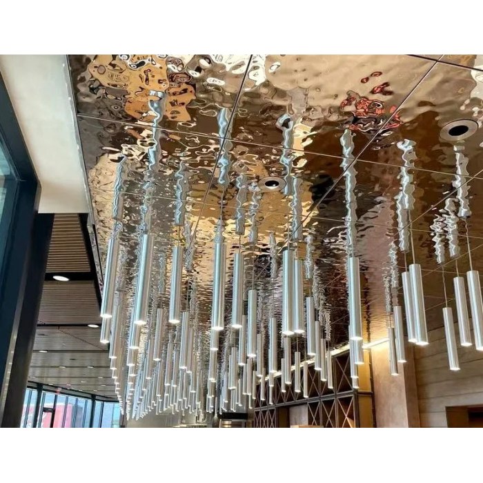 Clip-In Stainless Steel Ceiling Panel