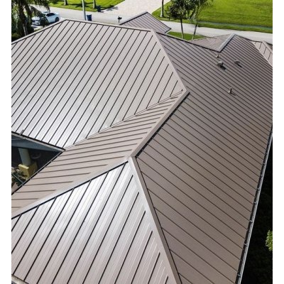 Continuous Standing-Seam Roofing for Long Spans