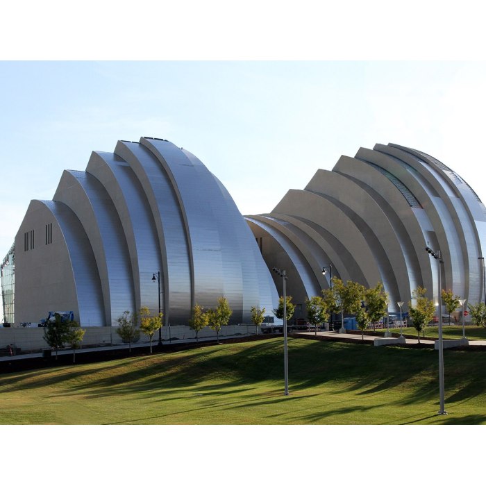 Reflective Stainless Steel Roof Shell