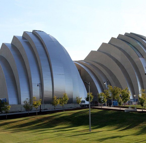 Curved Large-Span Stainless Steel Roof
