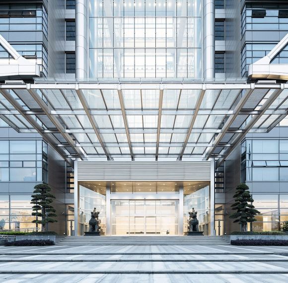 Flat Stainless Steel Entrance Canopy
