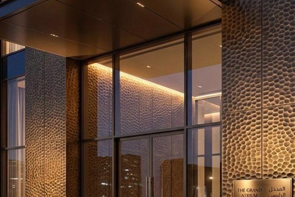 Canopy Soffit Specification: Colour, Reflection and Joint Direction