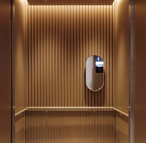 Stainless Steel Elevator Cabin Wall Panel