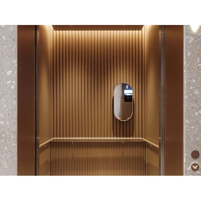 Stainless Steel Elevator Cabin Wall Panel