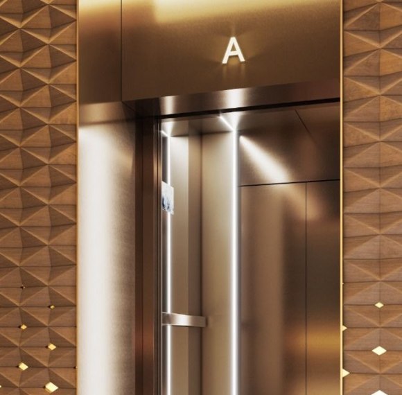 Elevator Portal Surround Panel
