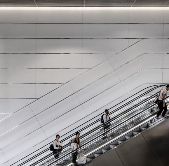 Mirror Stainless Steel Lift Lobby Wall