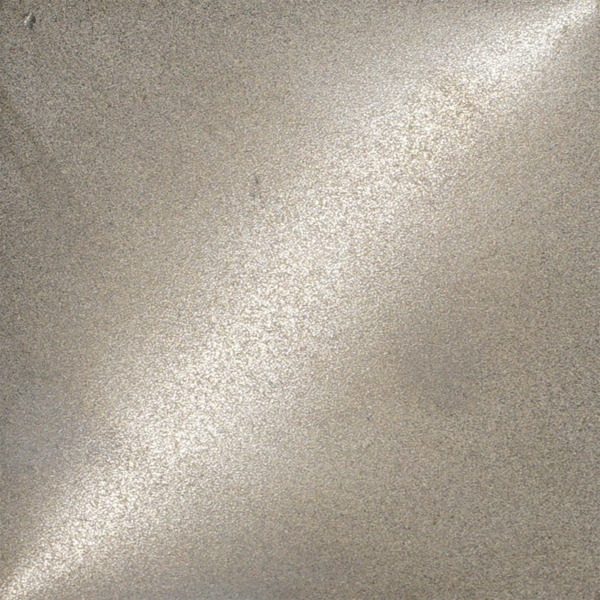 Natural bead-blasted stainless steel with a soft silver matte finish