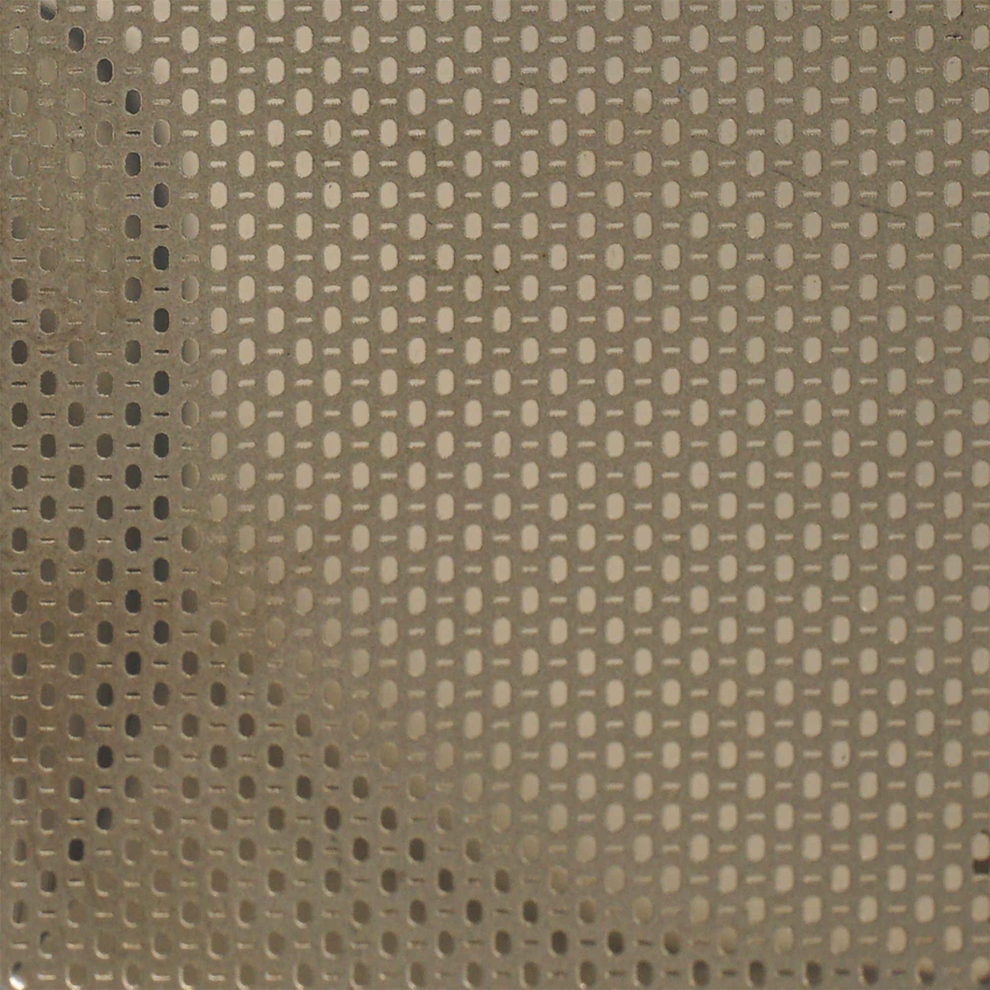 Physical embossed stainless steel with dimensional texture
