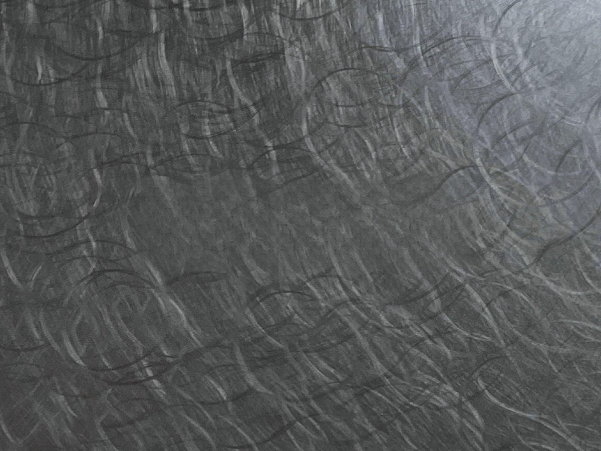 Black titanium iridescent stainless steel surface, a custom surface treatment