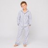 Blue Stripe Kids' Cotton Pajama Set | Private Label Sleepwear
