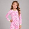Pink Leopard Kids Loungewear Set | Private Label Sleepwear