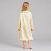 Ruffle Collar Girls Satin Nightgown | Private Label Kids Sleepwear