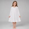 Ruffle Collar Cotton Girls Nightgown | Private Label Kids Sleepwear