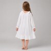 Ruffle Collar Cotton Girls Nightgown | Private Label Kids Sleepwear