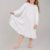 Ruffle Collar Cotton Girls Nightgown | Private Label Kids Sleepwear