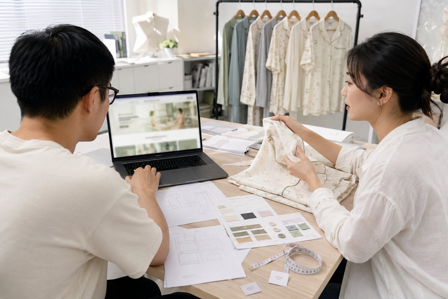 KoalaPurr sleepwear website development team